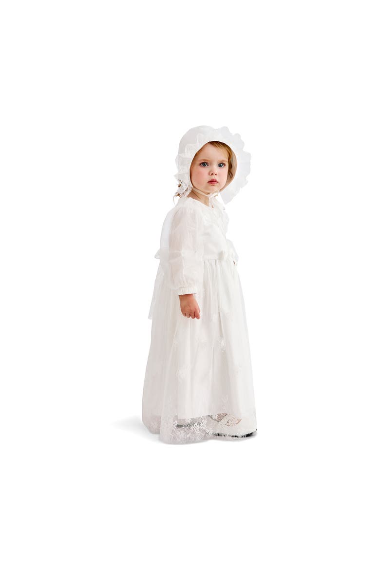 Lace Sorellia Dress, Alternate, color, White