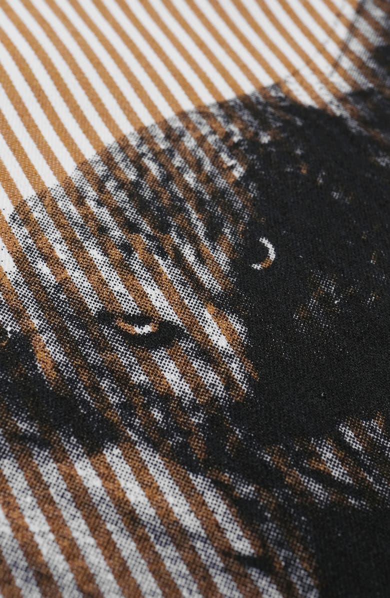 STUDENTS Hurricane Stripe Woven Cotton Drawstring Pants, Alternate, color, Brown