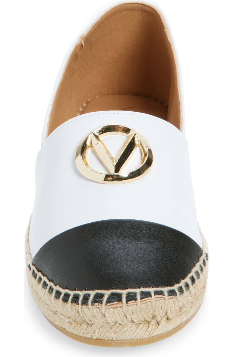 VALENTINO BY MARIO VALENTINO Pineta VLOGO Espadrille Flat, Alternate, color, White