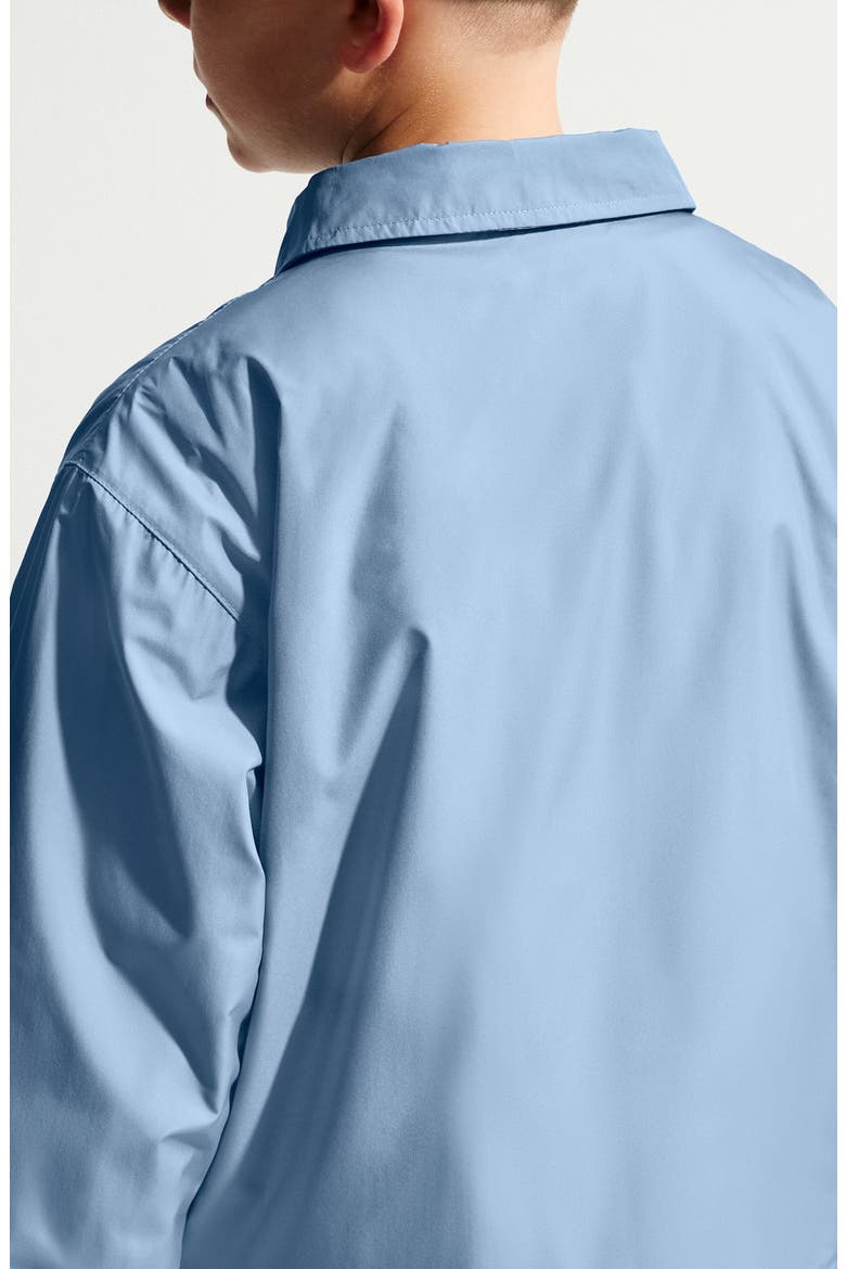 Kids' Club Water Repellent Jacket, Alternate, color, WORK BLUE/ WHITE