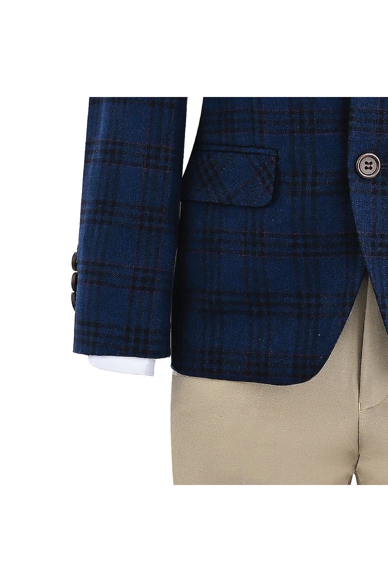 Plaid Suit, Alternate, color, Blue