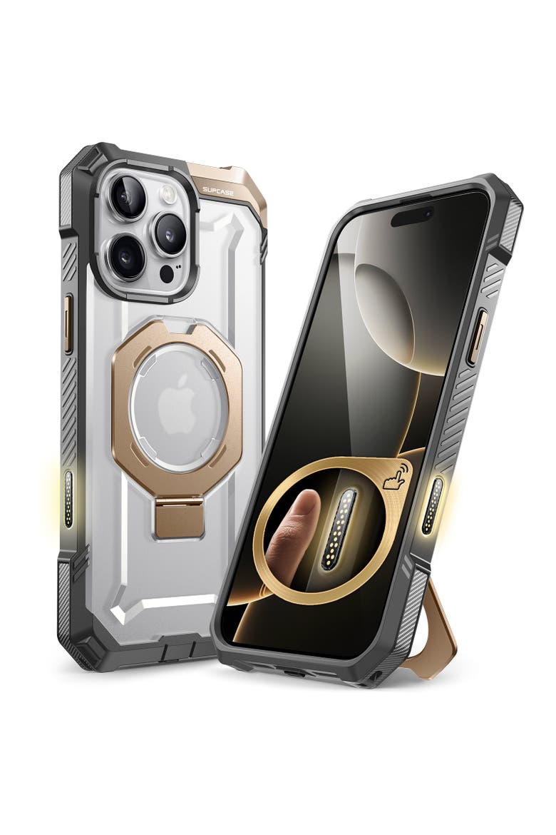 iPhone 16 Pro Max 6.9 inch UB Grip MagSafe Camera Control Button Phone Case, Main, color, Desert/Gold