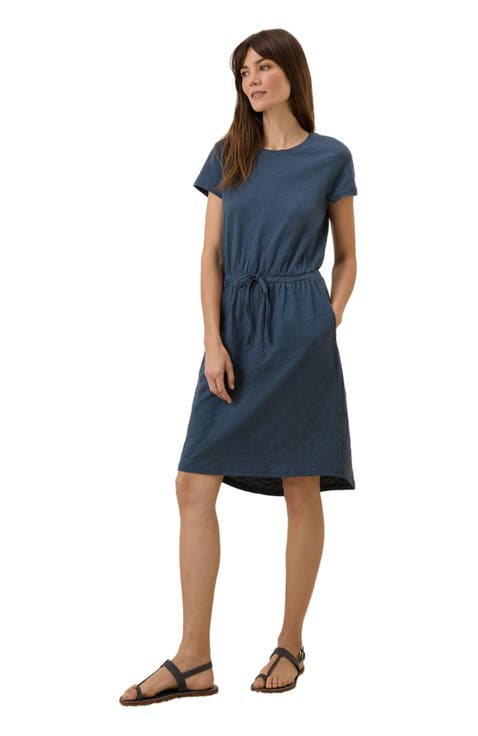 Organic Cotton Relaxed Slub Weekend Dress