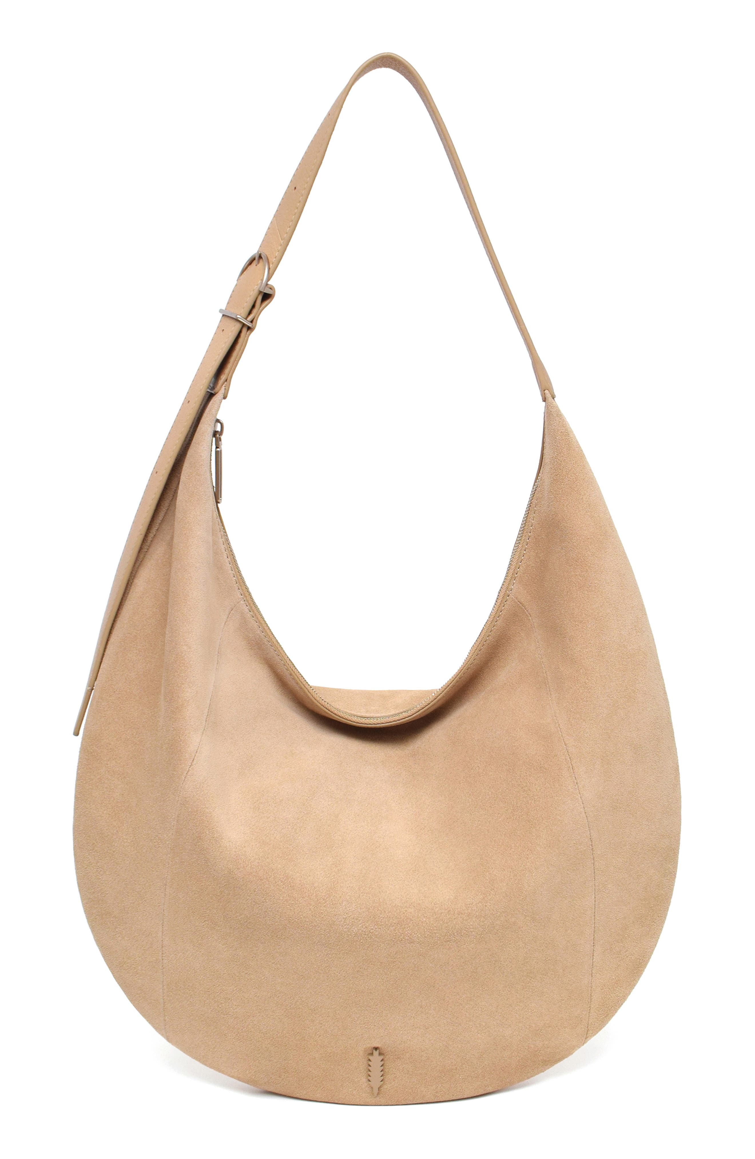 Thacker Oversize Wyatt Suede Hobo Bag