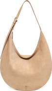 Thacker Oversize Wyatt Suede Hobo Bag