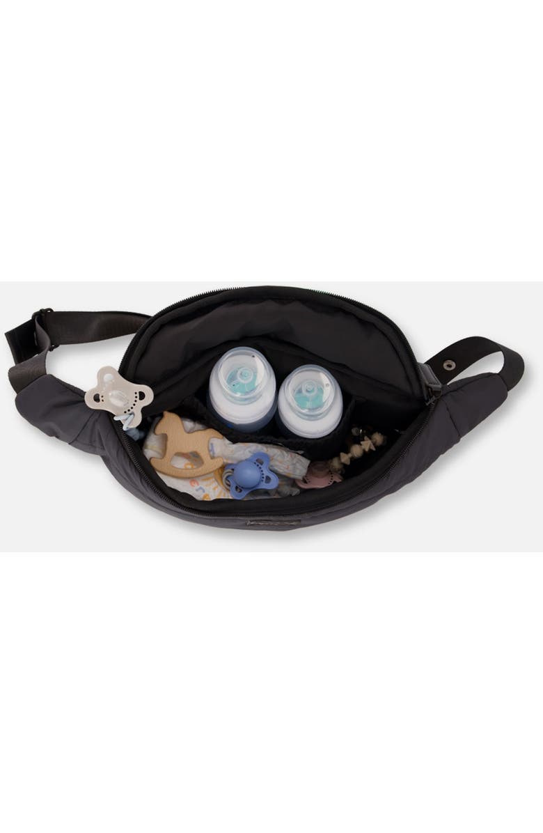 Deux par Deux Changing Waist Bag, Alternate, color, Black