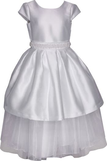 Iris Ivy Kids Cap Sleeve First Communion Dress Nordstrom