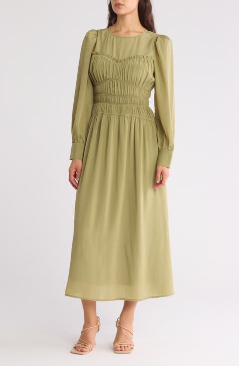 Long Sleeve Midi Dress