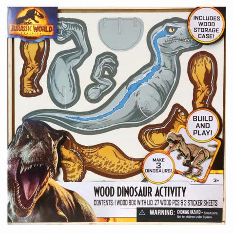 Dominion Wood Dinosaur Activity Building Set