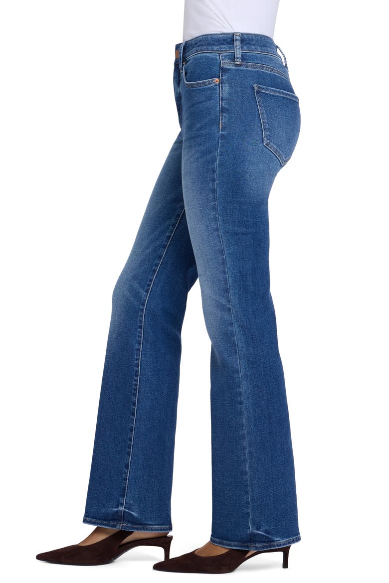 Brooklyn High Waist Bootcut Jeans, Alternate, color, ANTHURIUM