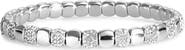 NORDSTROM RACK Pavé Cubic Zirconia Beaded Stretch Bracelet