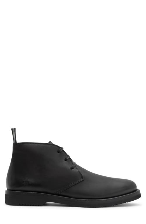 John Varvatos Varick Leather Chukka Boot In Black
