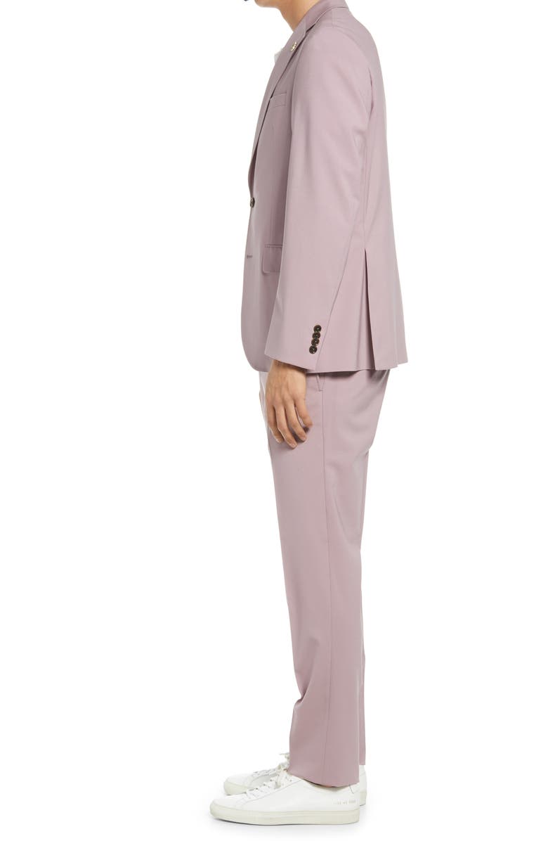Ted Baker London Roger Slim Fit Stretch Wool Suit, Alternate, color,