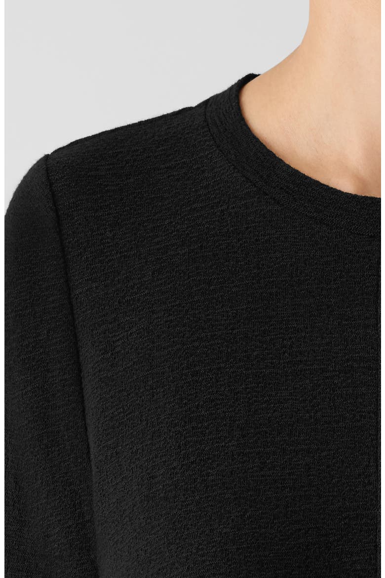 Crewneck Short Sleeve T-Shirt, Alternate, color, BLACK