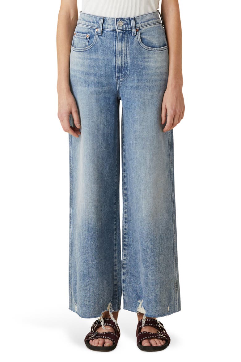 Juliette High Waist Ankle Wide Leg Jeans, Main, color, SWEET DREAMS
