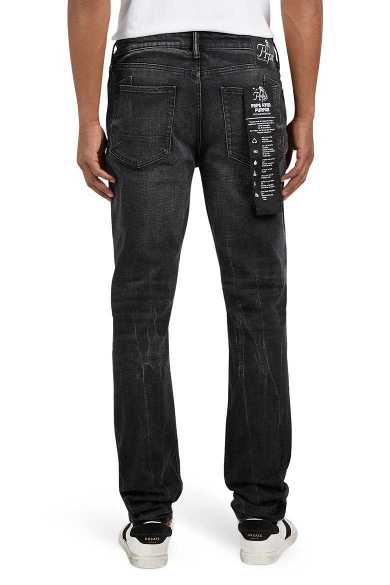Ecology Straight Leg Jeans, Alternate, color, BLACK WASH
