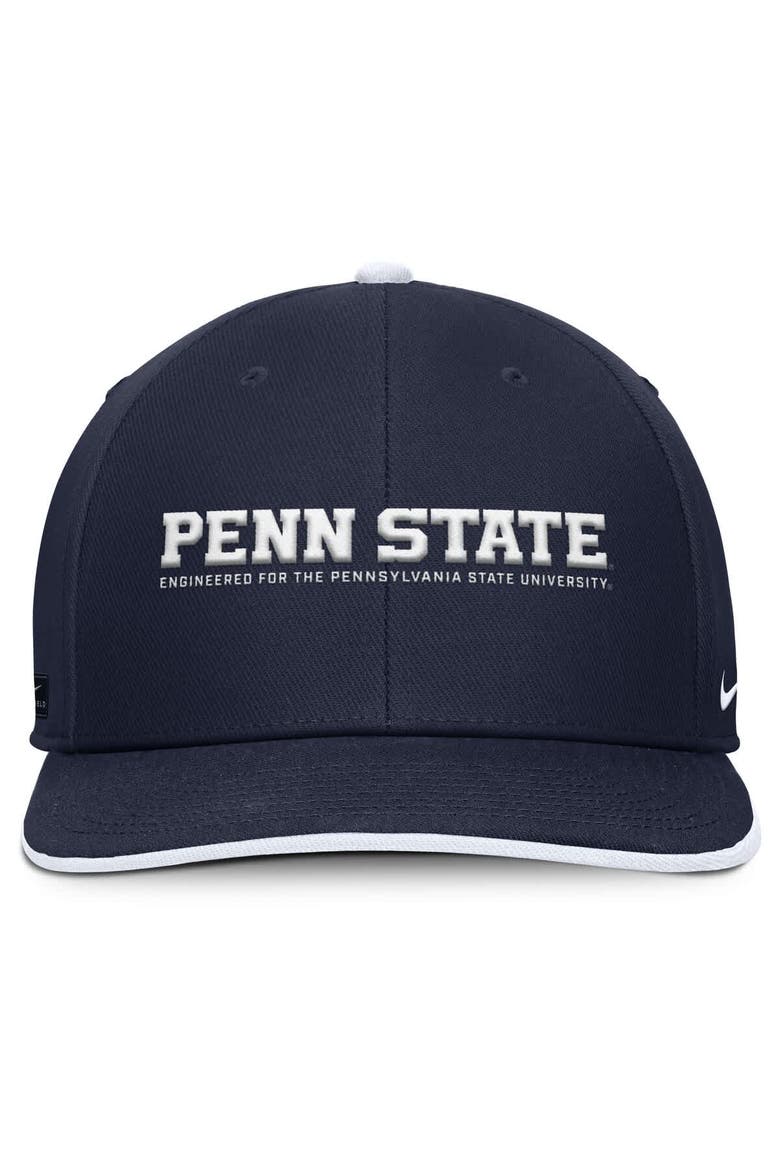 Men's Nike Navy Penn State Nittany Lions 2025 On-Field Pro Performance Adjustable Hat, Alternate, color, Navy