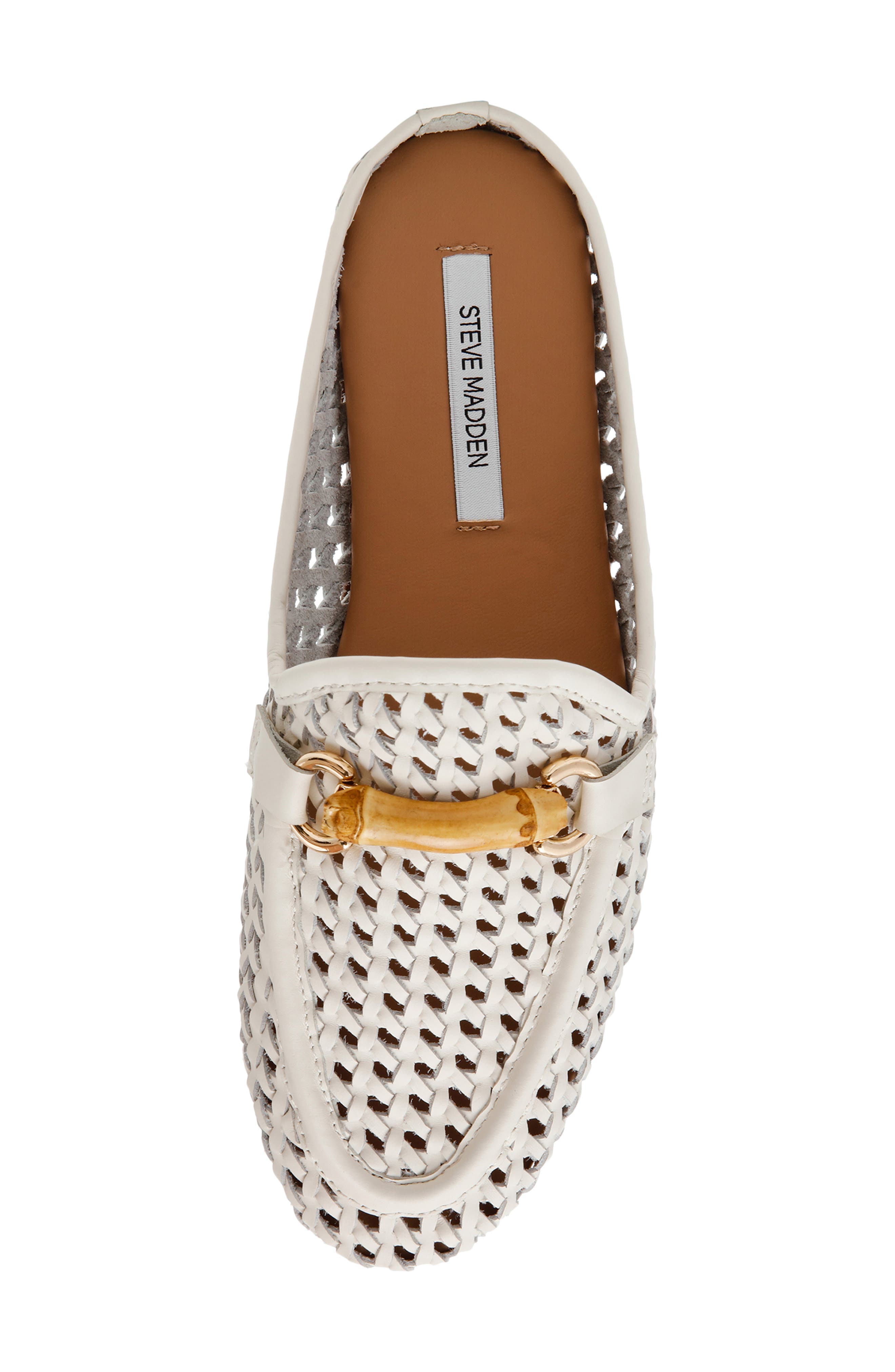 Steve Madden Radford Bit Mule, Alternate, color, Bone Leather
