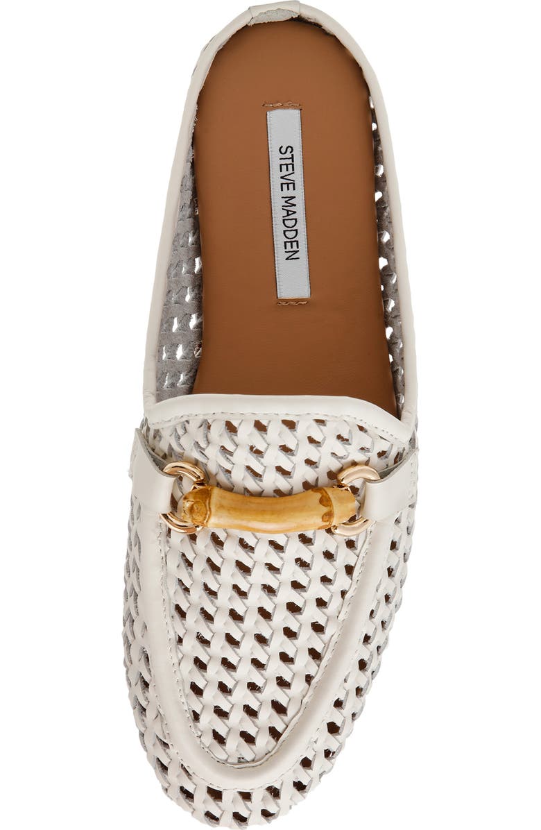 Steve Madden Radford Bit Mule, Alternate, color, Bone Leather