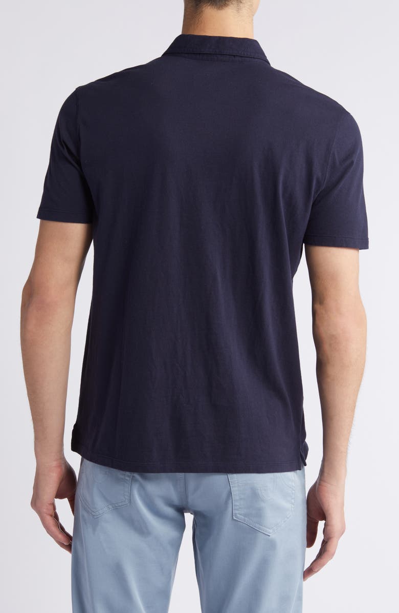 Robert Barakett Orson Cotton Polo, Alternate, color, Dark Caspian