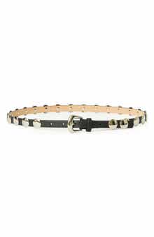 B-Low the Belt Ames Studded Leather Belt