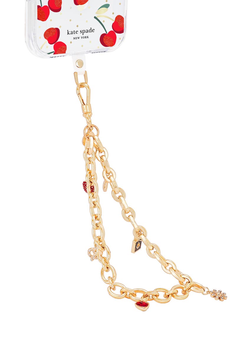 Kate Spade New York anchor phone charm, Alternate, color, Favorite Things
