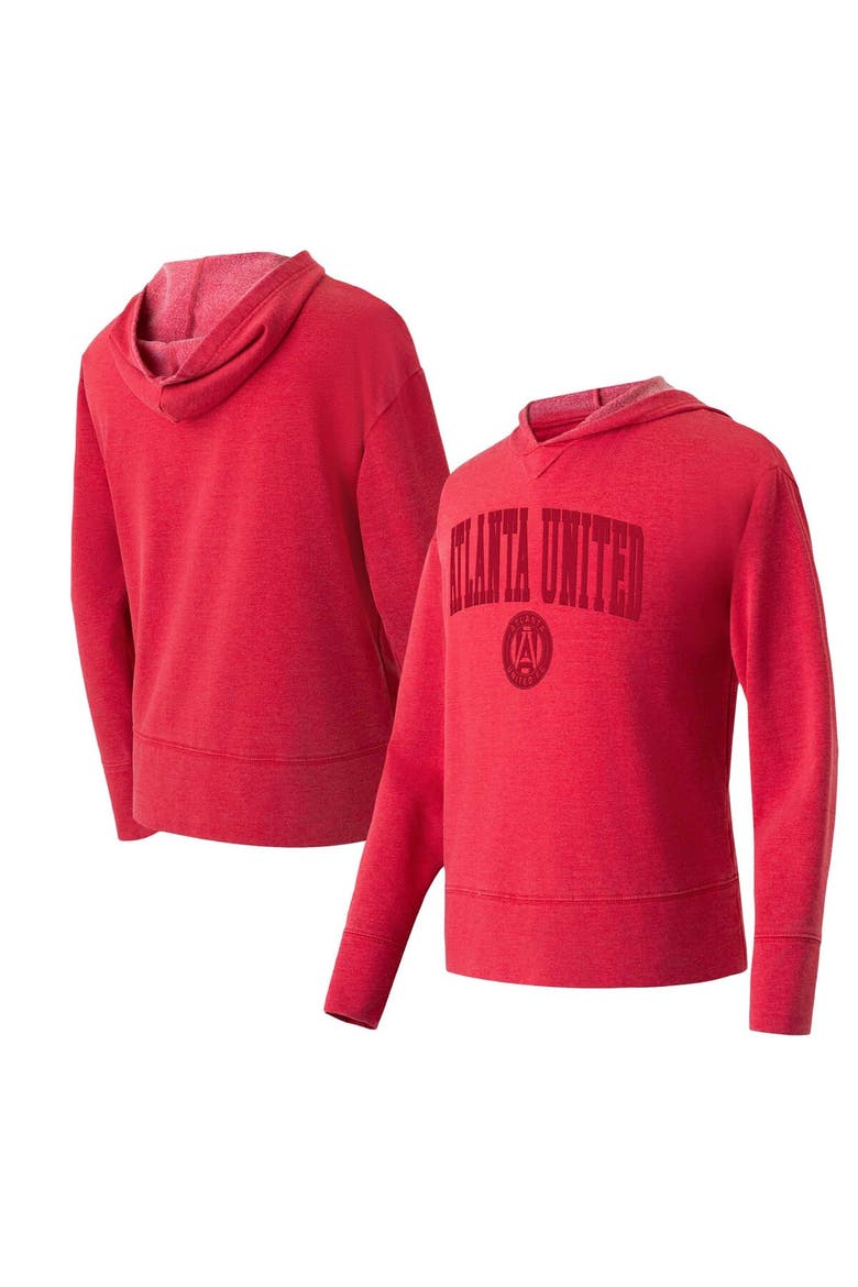 Women's Concepts Sport Red Atlanta United FC Volley Hoodie Long Sleeve T-Shirt, Main, color, Red