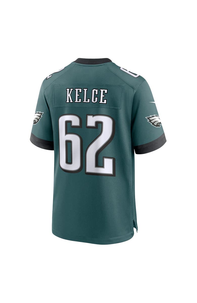 Nike Men's Nike Jason Kelce Midnight Green Philadelphia Eagles Team Game Jersey, Alternate, color, Green