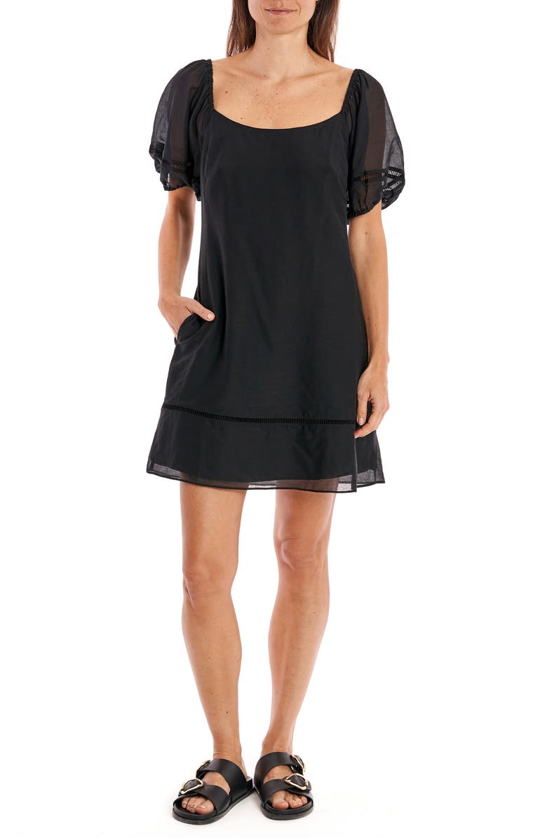 La Ligne Chiffon Dress, Main, color, 