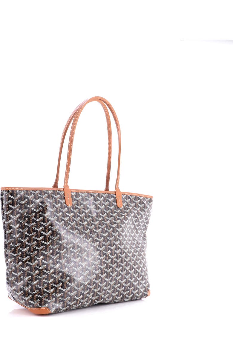 Pre-Owned Goyard Artois Tote Coated Canvas MM, Alternate, color, Brown