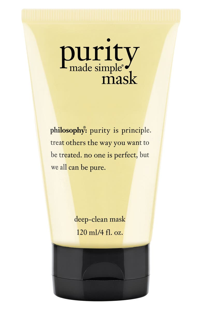 philosophy 'purity made simple' deep-clean mask, Main, color,