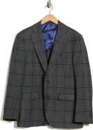 Jack Victor Elex Plaid Wool Blend Sport Coat