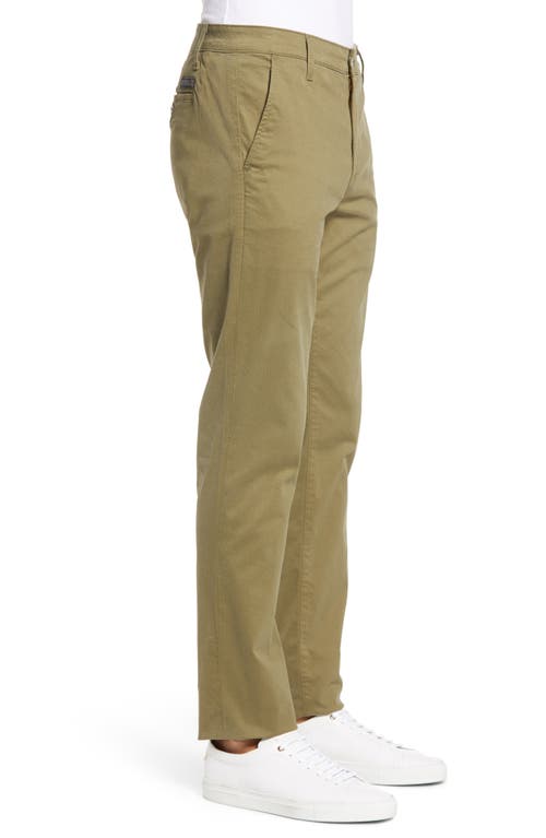 Ag Marshall Textural Print Slim Fit Pants In Green