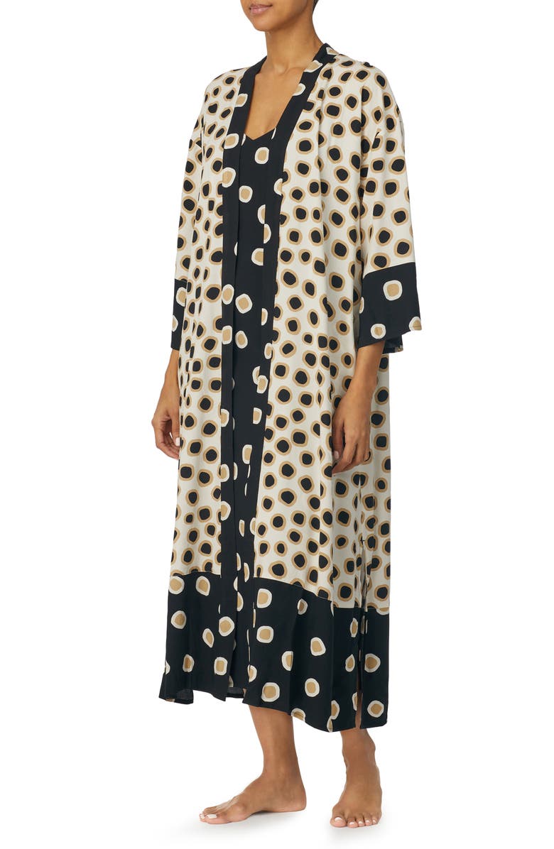 Refinery29 Print Wrap Robe, Alternate, color,