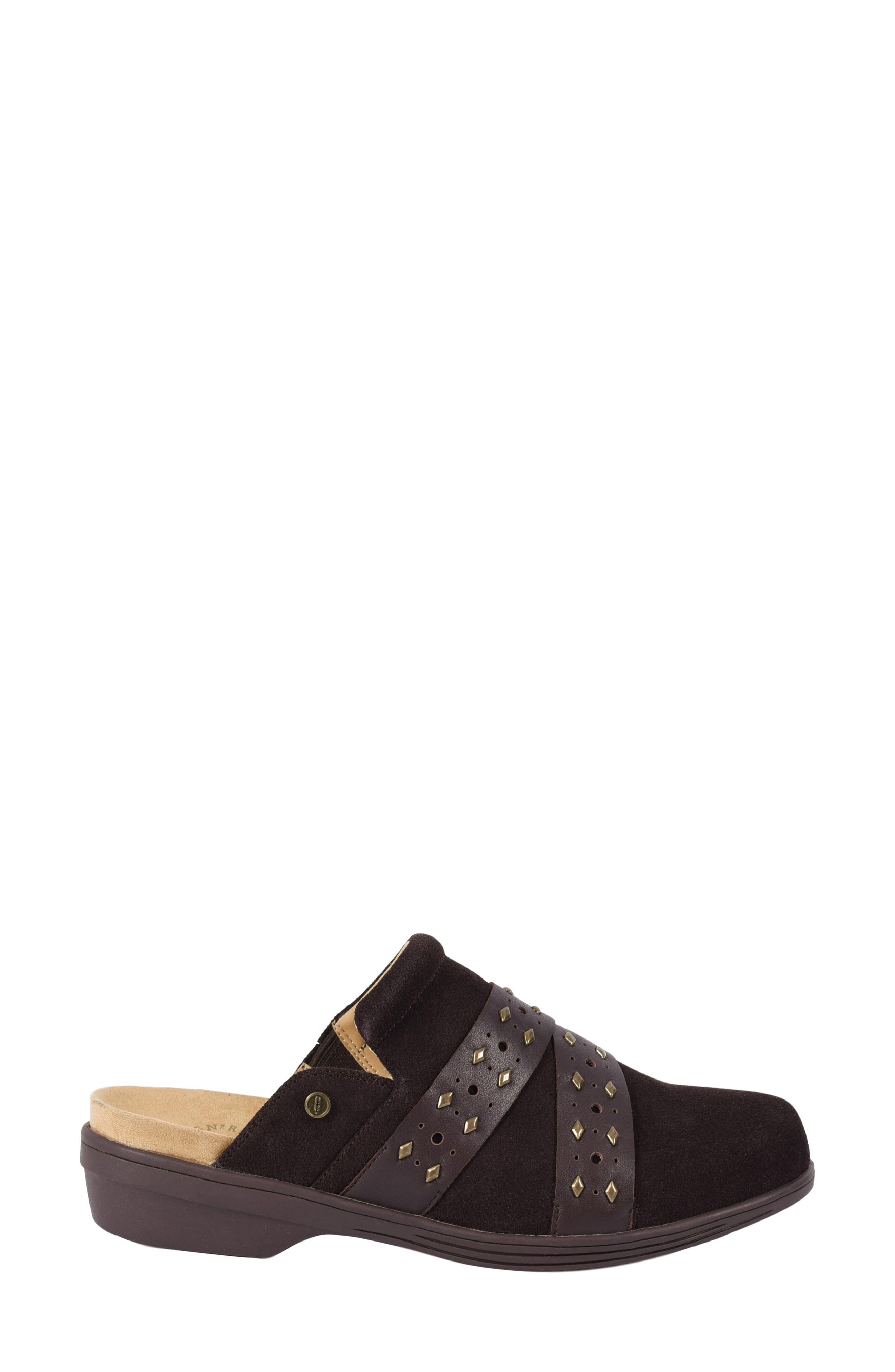 Moro Orthotic Clog, Alternate, color, CHOCOLATE