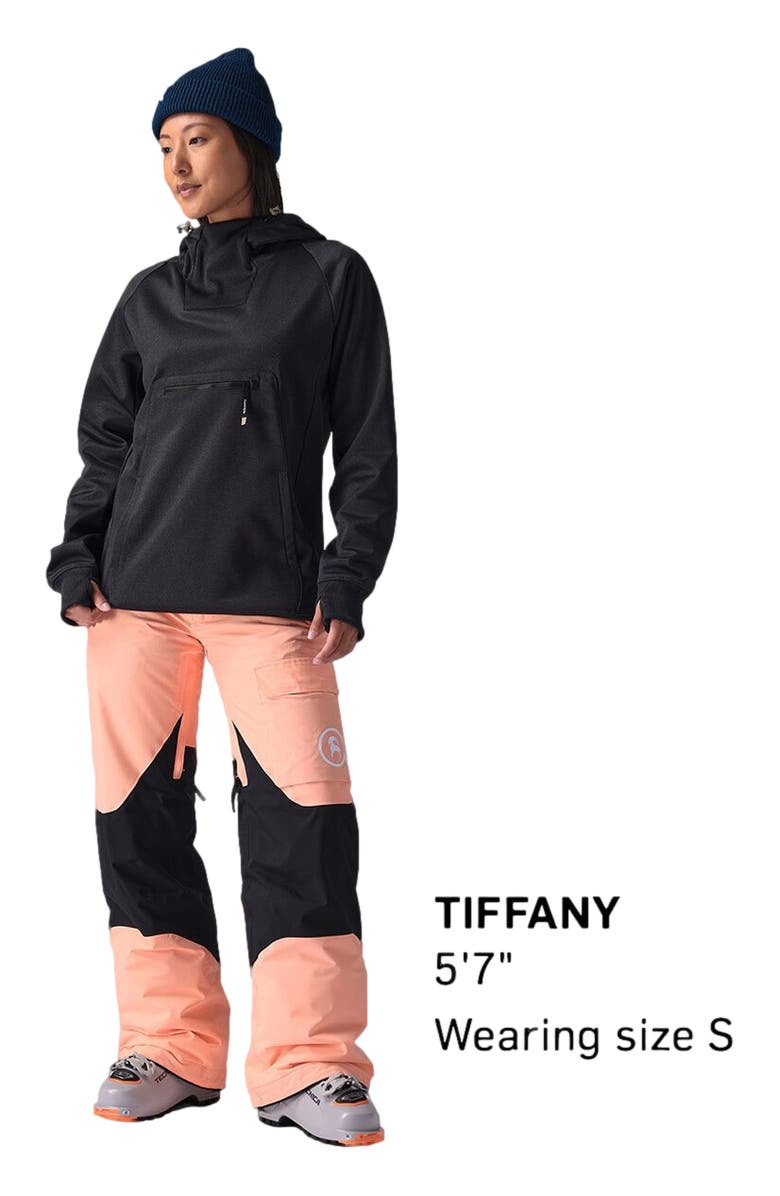 Backcountry Meltdown Water-Resistant Hoodie - Women's, Alternate, color, Black