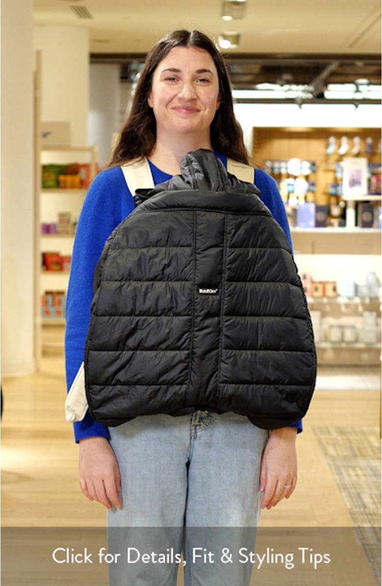 Quilted Cover for Baby Carrier, sales video thumbnail