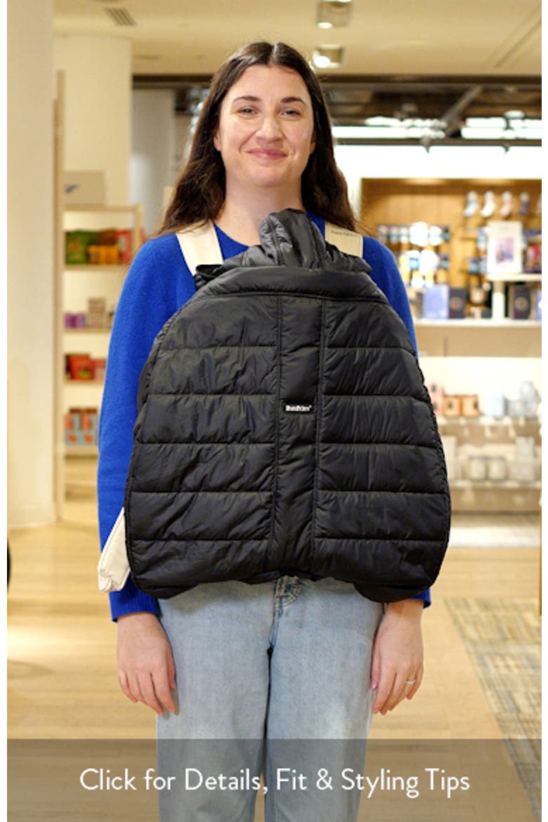 Quilted Cover for Baby Carrier video