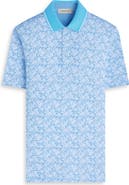 Bugatchi Vidal OoohCotton® Watercolor Floral Polo