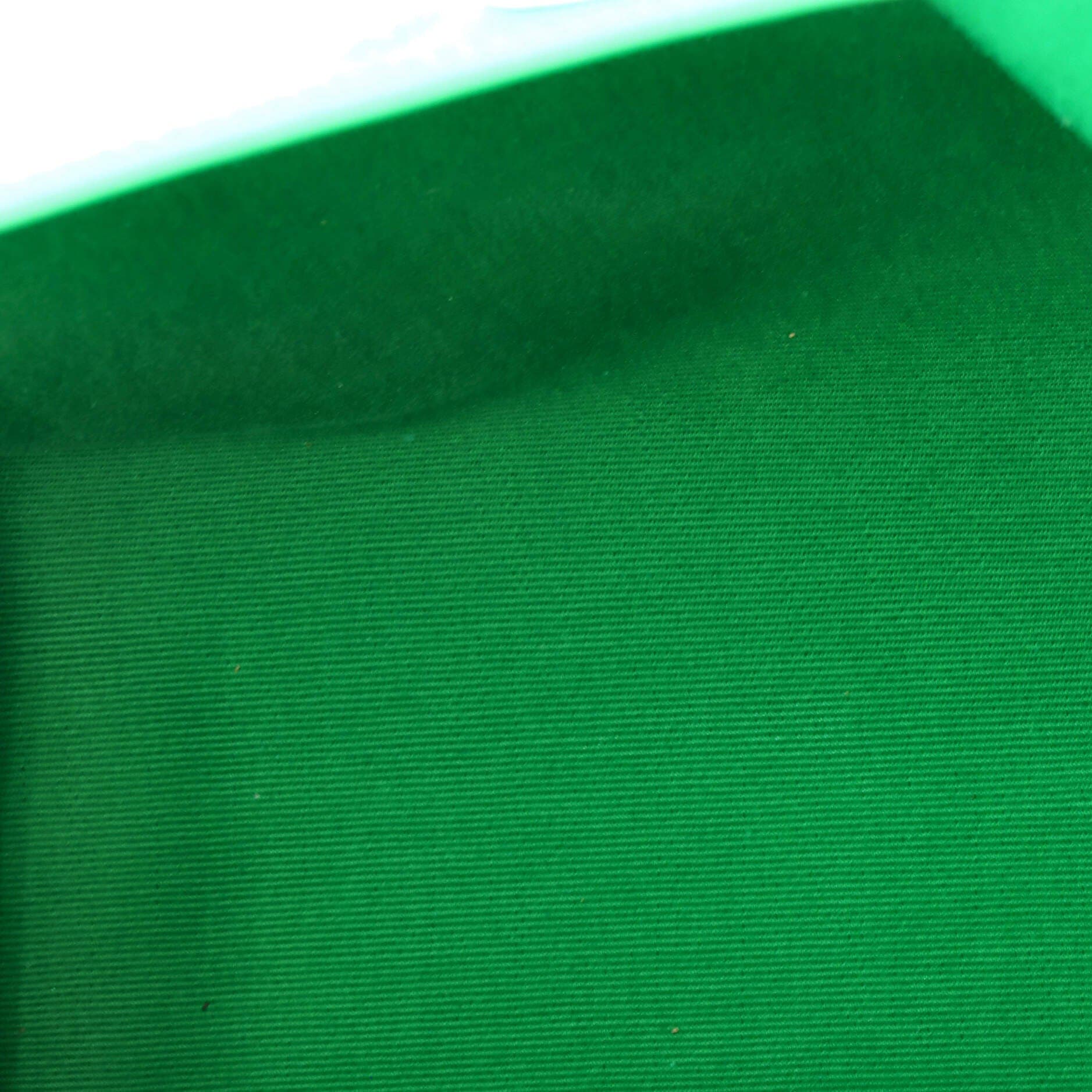 Pre-Owned Hermes Herbag Zip Leather and Toile 31, Alternate, color, Green