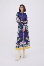 RAISHMA Kiara Navy Dress