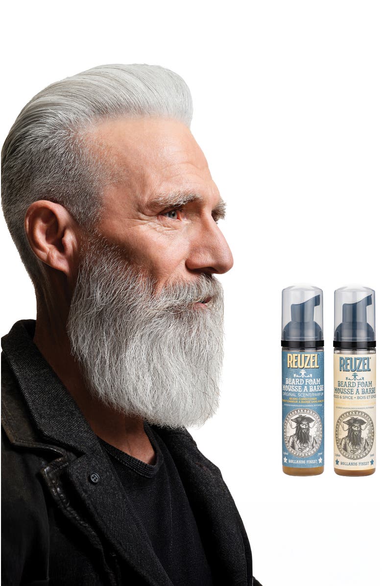 REUZEL Beard Foam, Alternate, color, NO COLOR