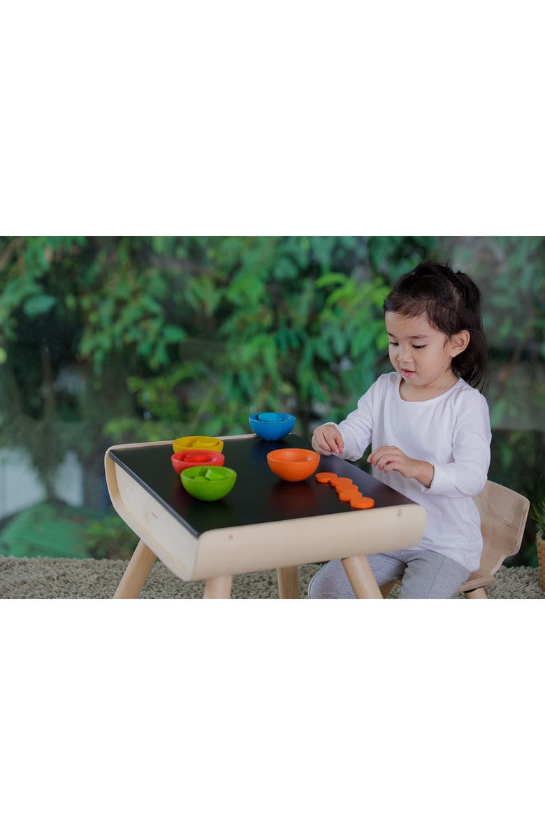 PlanToys<sup>®</sup> Sort & Count Cups Playset, Alternate, color, Assorted