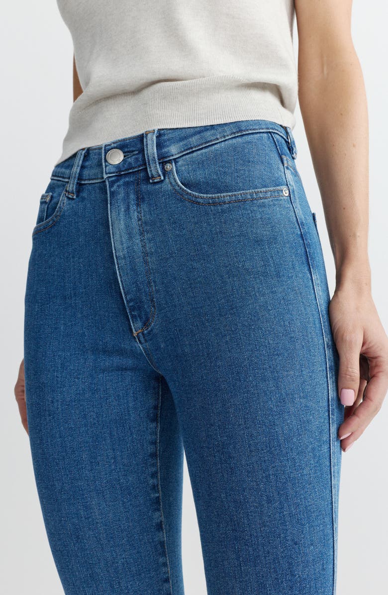 DL1961 Bridget Boot Instasculpt<sup>™</sup> High Rise Crop Jeans, Alternate, color, Spring Showers