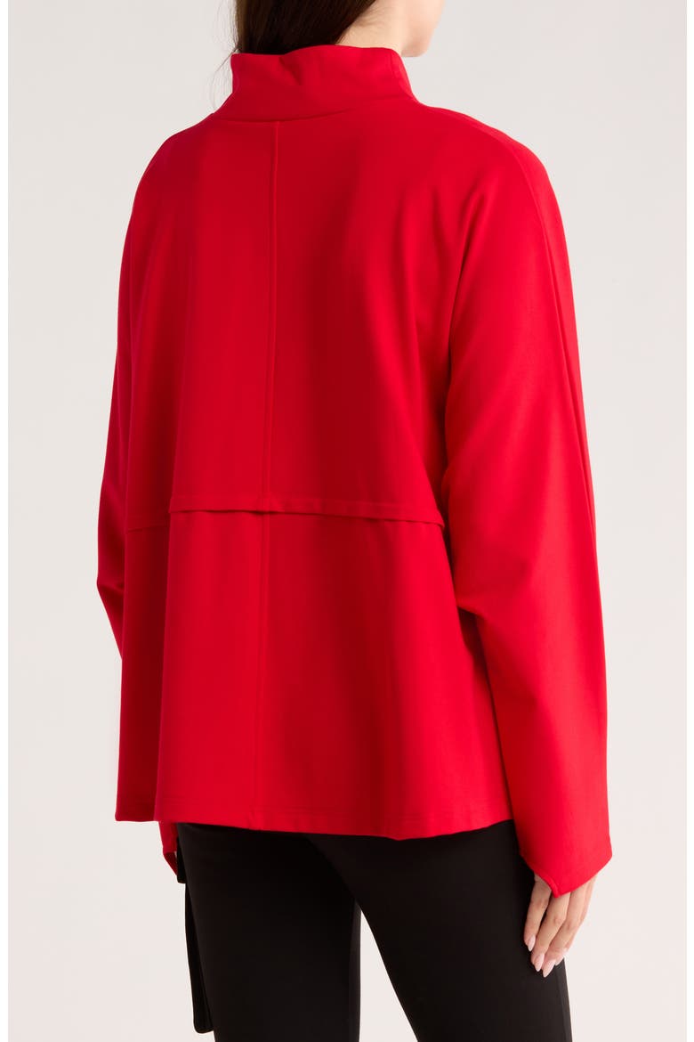 Oversized Sweatshirt, Alternate, color, RED