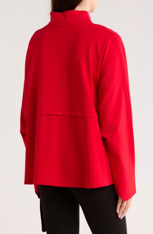 Patrizia Luca Oversized Sweatshirt In Red
