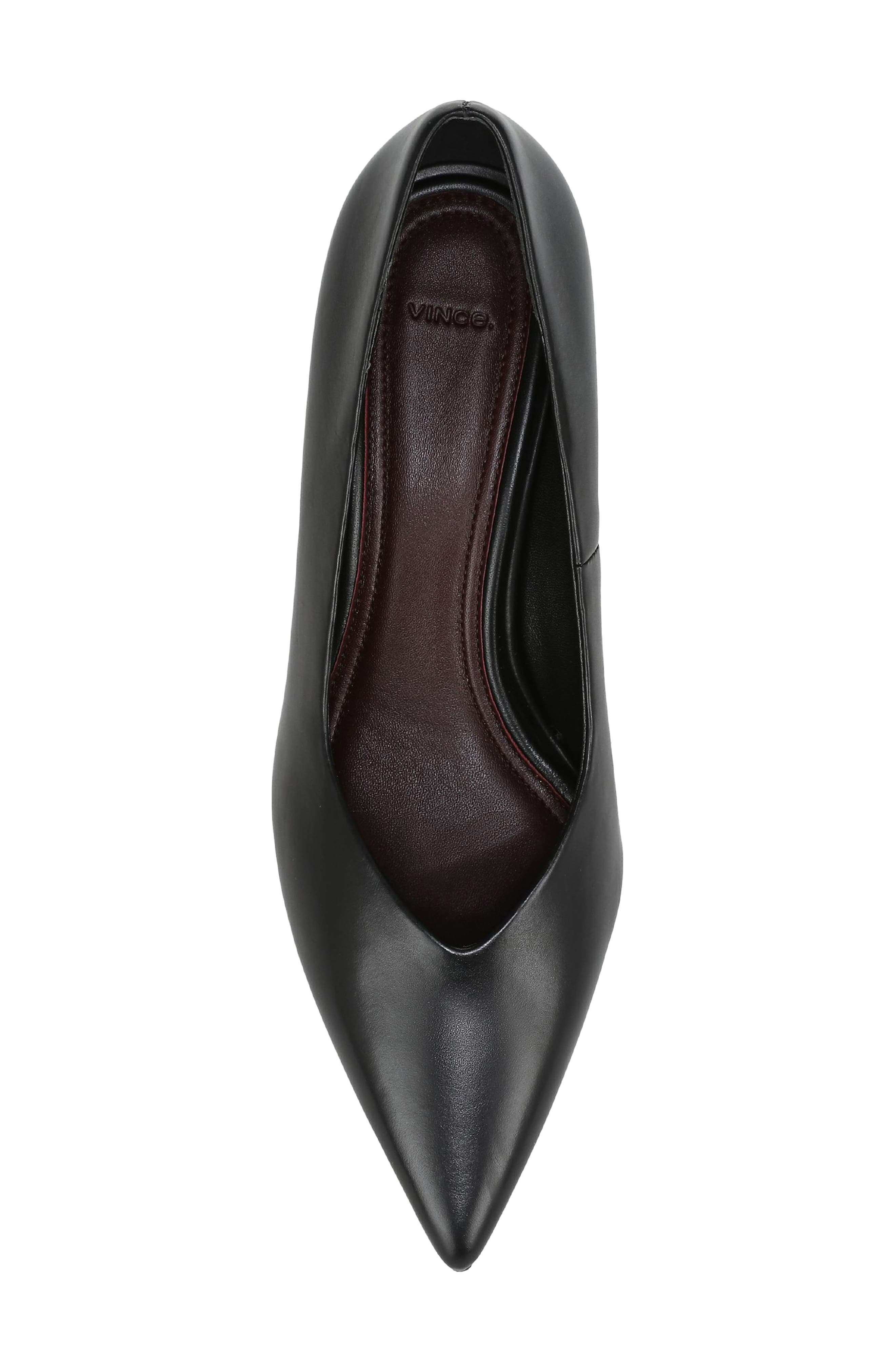 Vince Livia Pointed Toe Pump, Alternate, color, Black