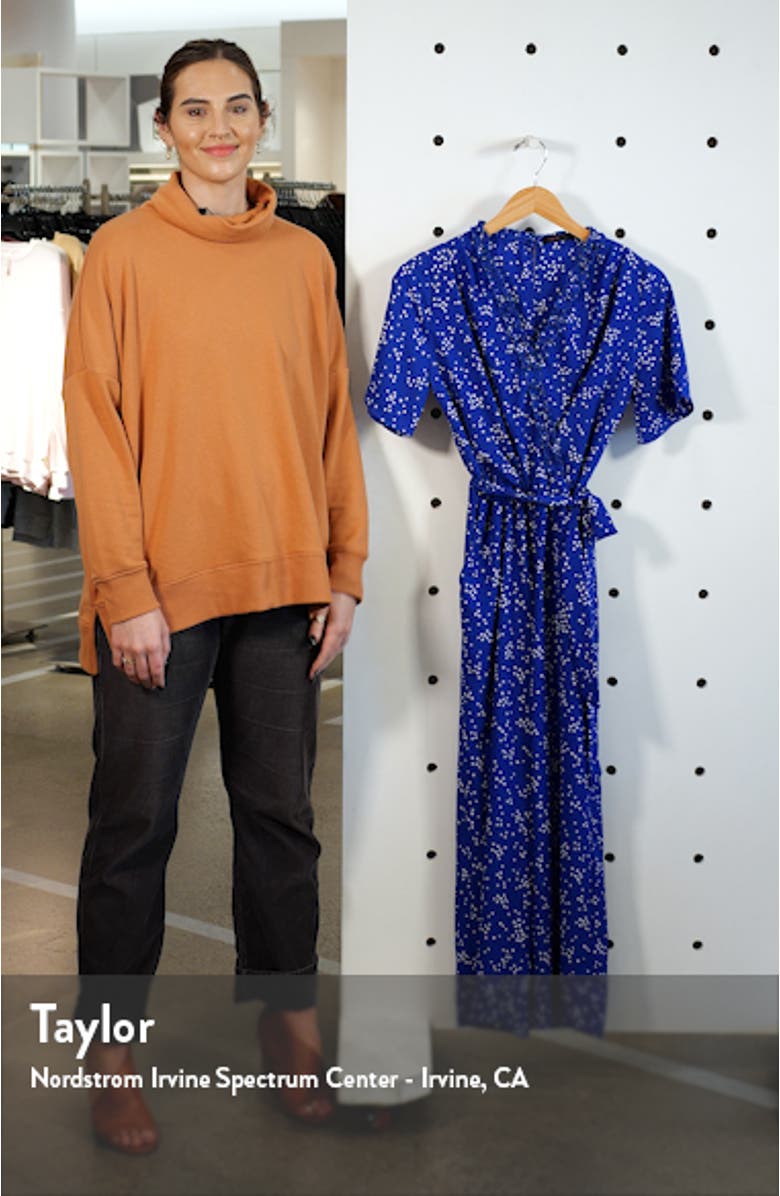 Domi Surplice Neck Jumpsuit, sales video thumbnail