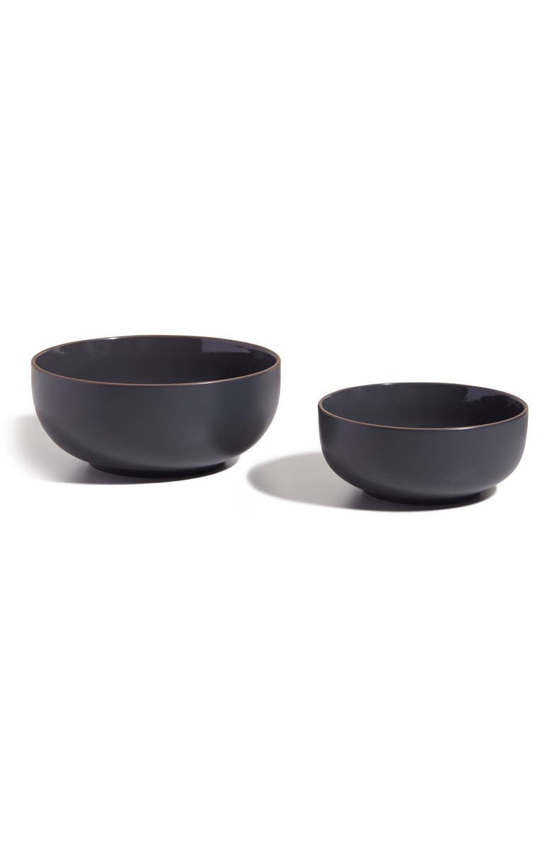 Our Place Set of 2 Serving Bowls, Main, color, Char