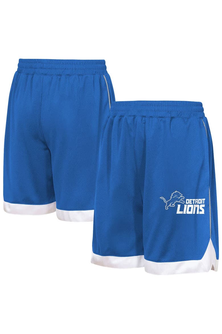 Youth Outerstuff  Blue Detroit Lions All Star Mesh Shorts, Main, color, Blue